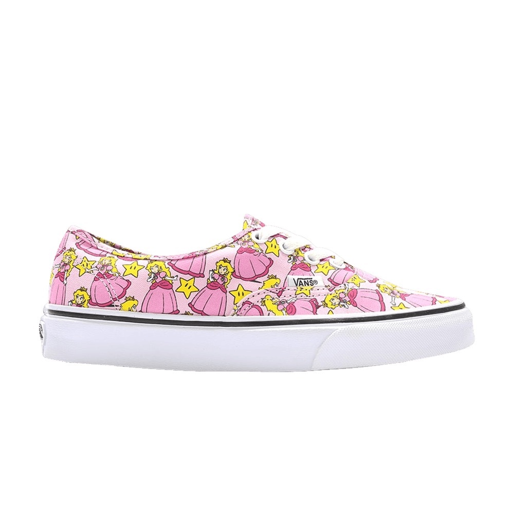 Vans Pink Princess Print Low-Top Sneakers